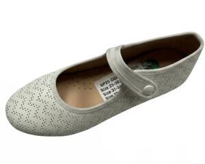 NEW 1936 girl's elliana mary janes in ivory leather